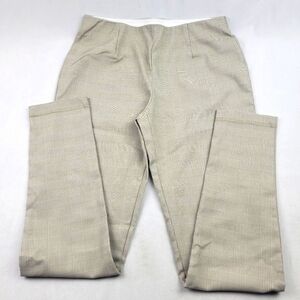 NWOT Calvin Klein check print pull on pleated cigarette pant